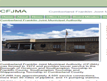 Tablet Screenshot of cfjma.com